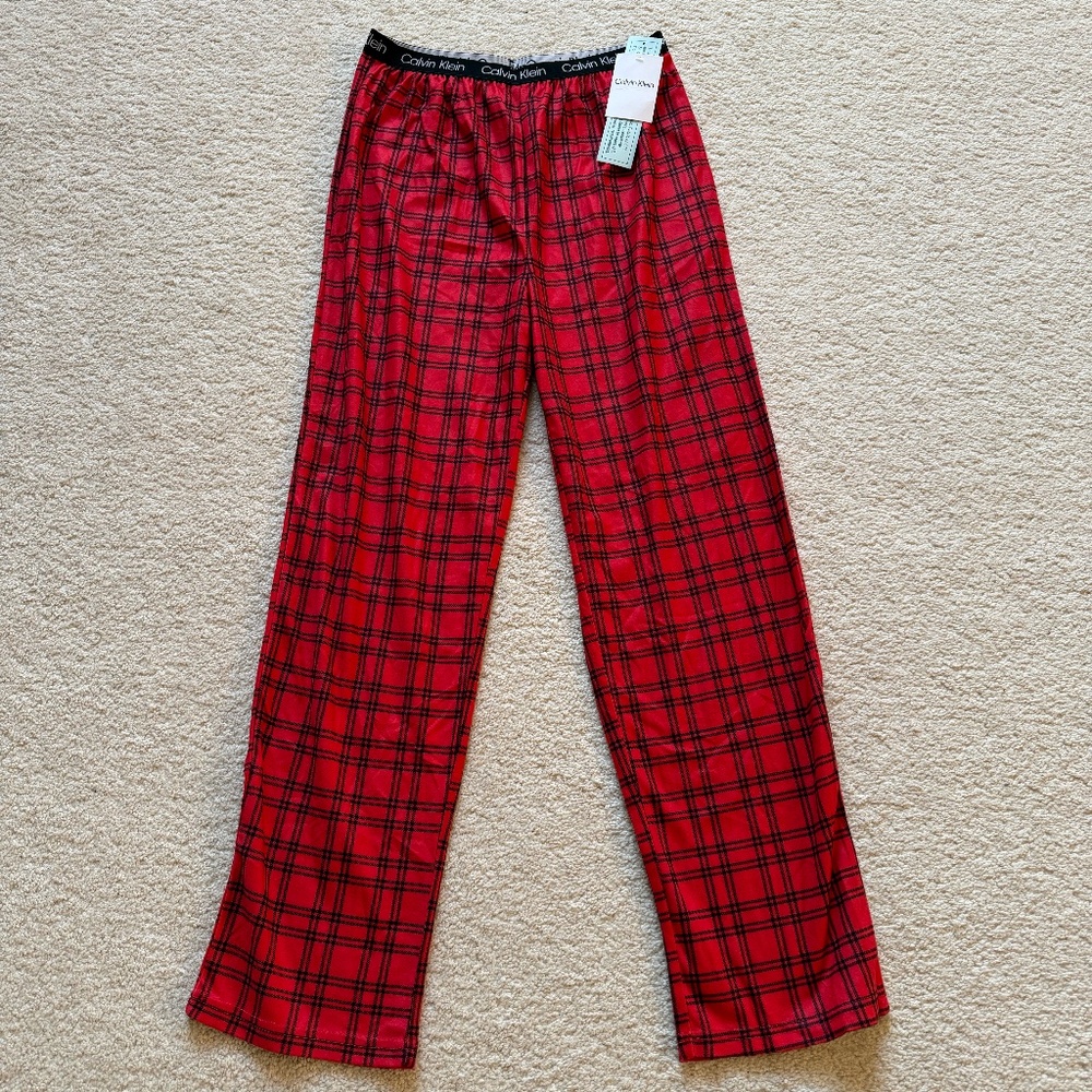 Calvin Klein plaid pants, size: 14/16 XL